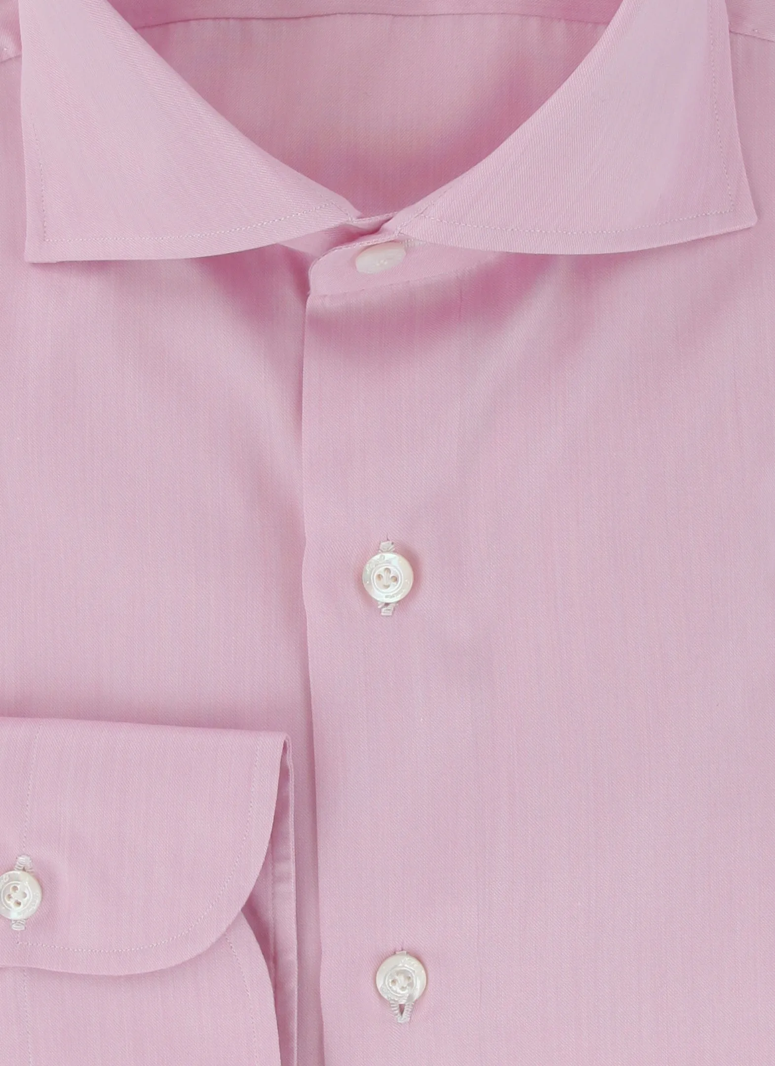 Finamore Napoli Pink Shirt - Slim