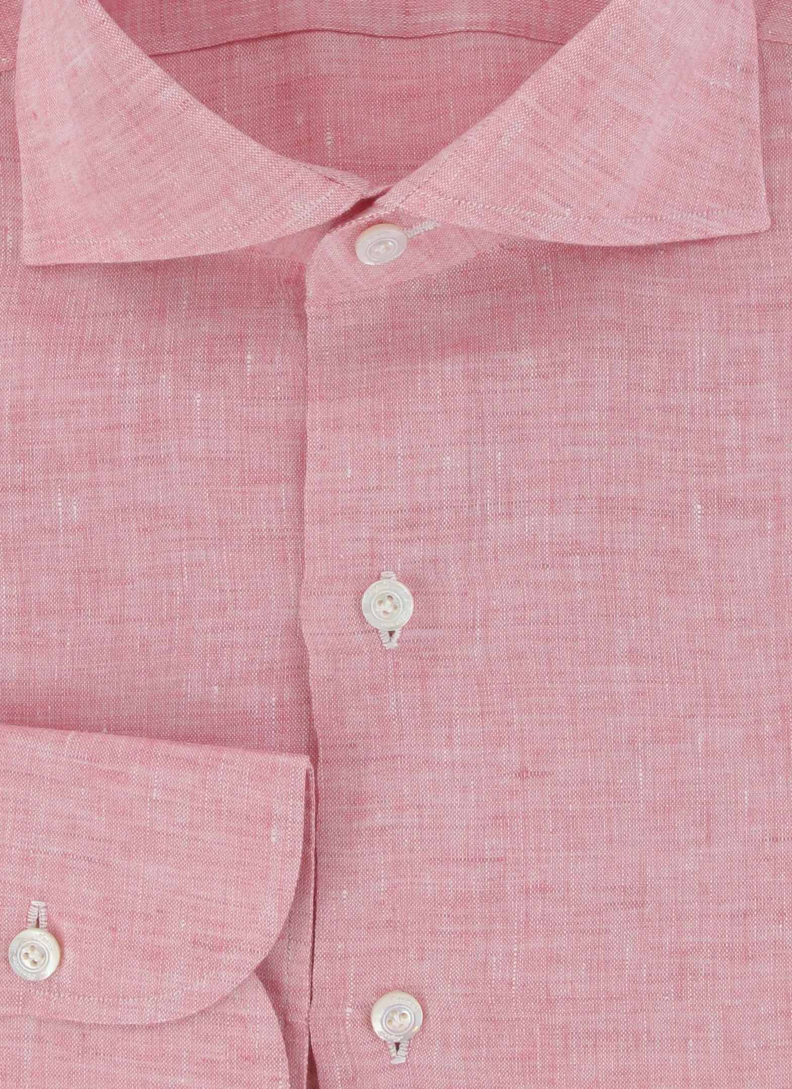 Finamore Napoli Pink Shirt - Slim