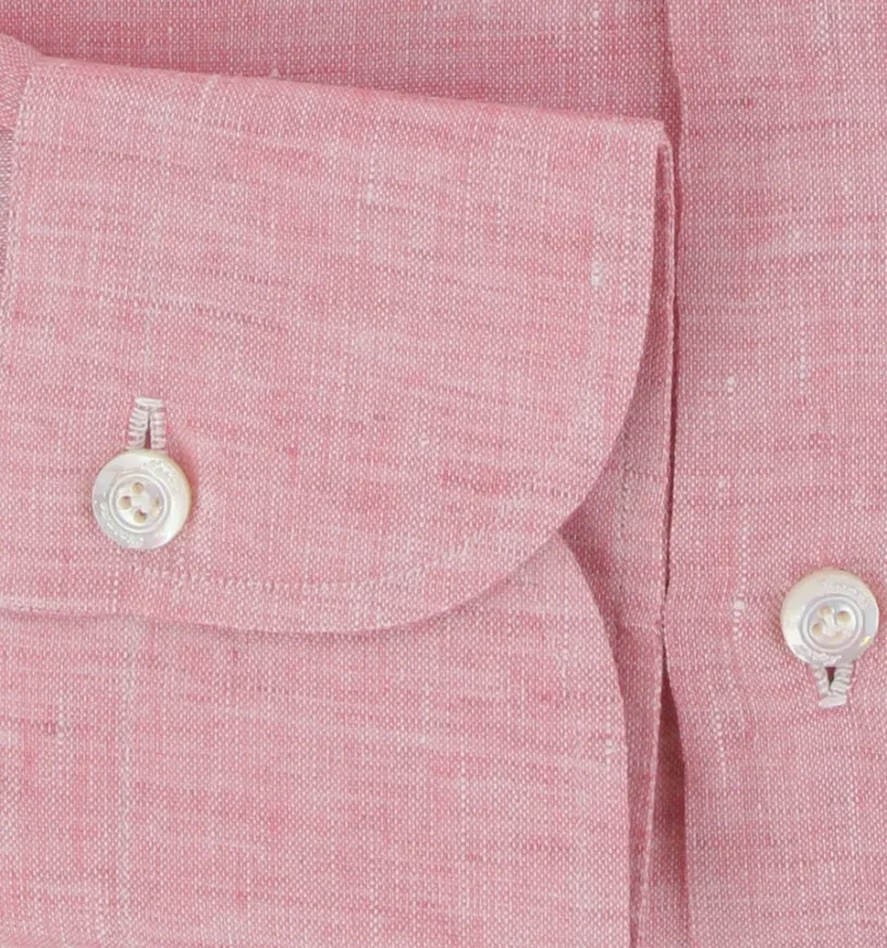 Finamore Napoli Pink Shirt - Slim