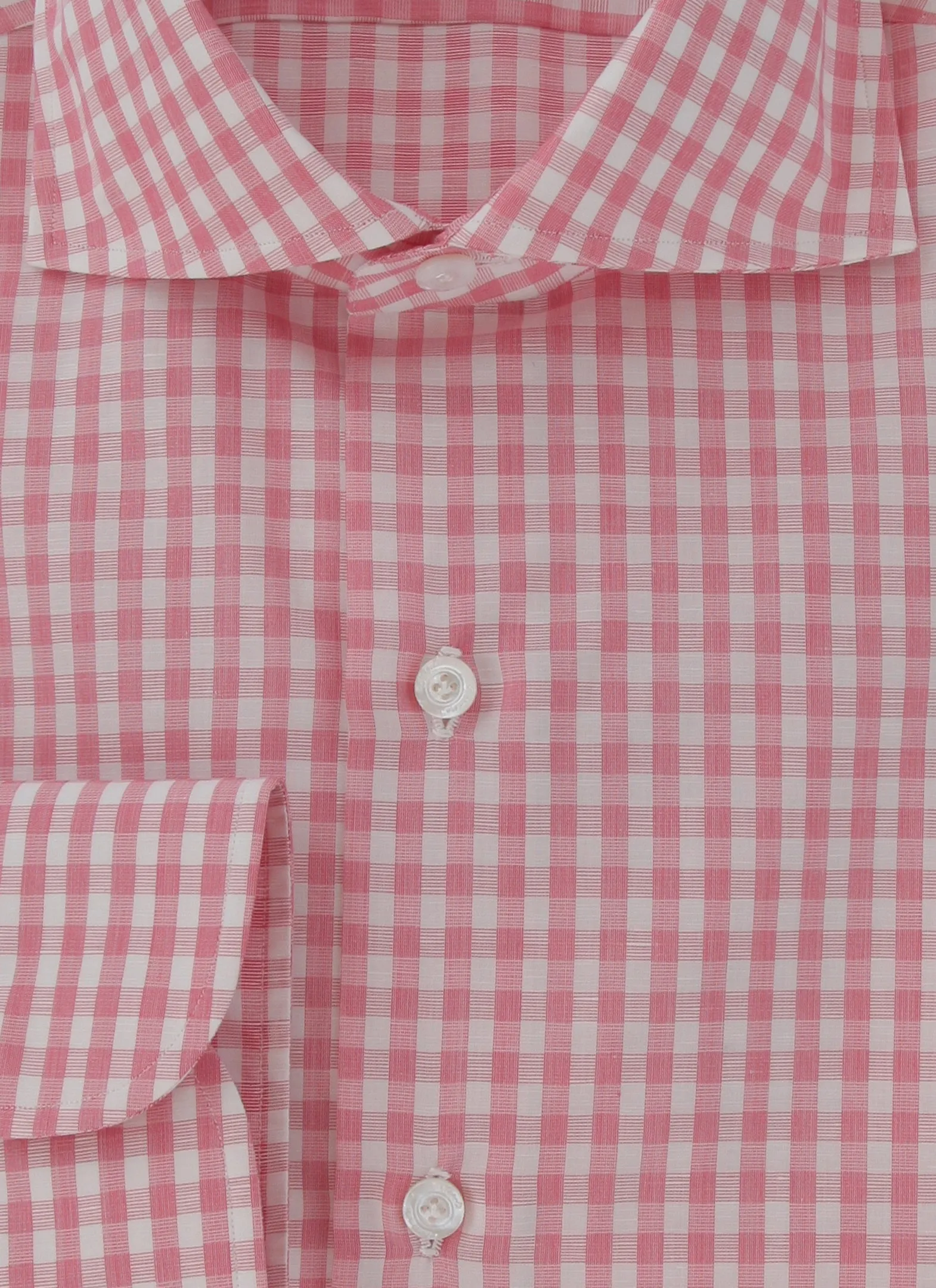 Finamore Napoli Pink Shirt - Slim