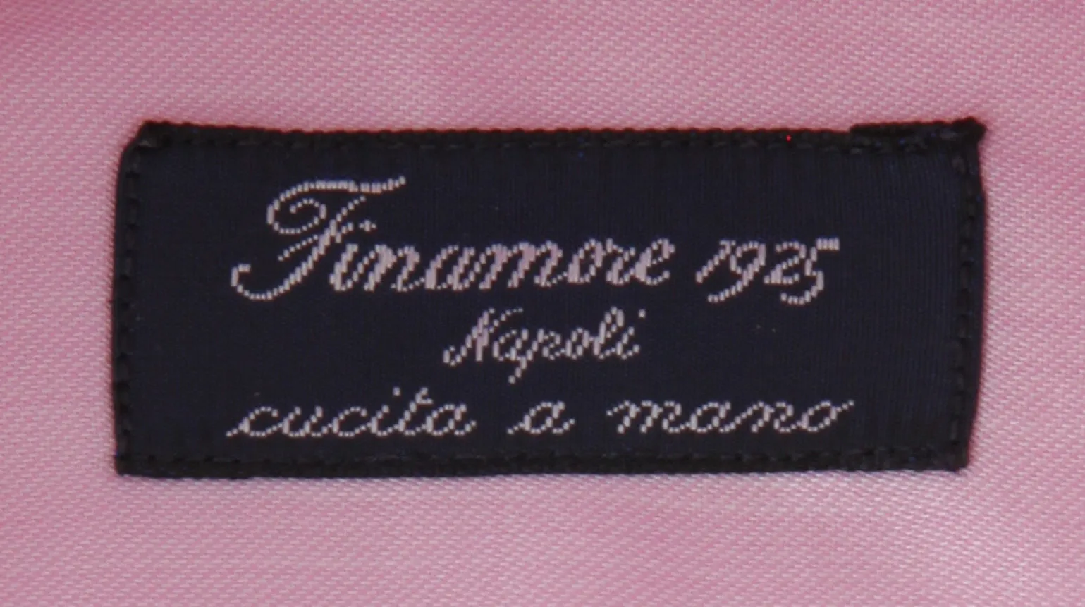 Finamore Napoli Pink Shirt - Slim