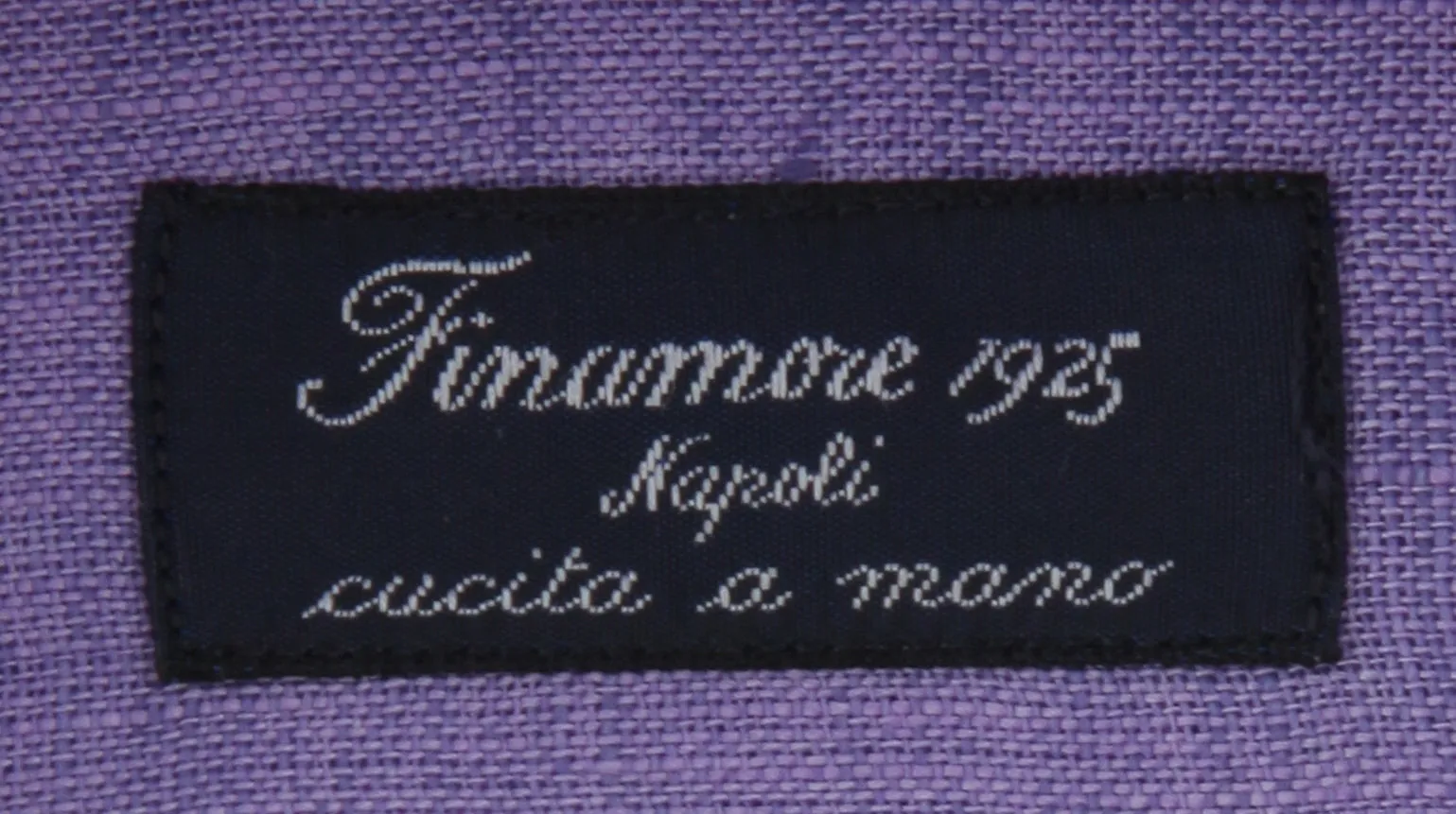 Finamore Napoli Purple Shirt - Slim