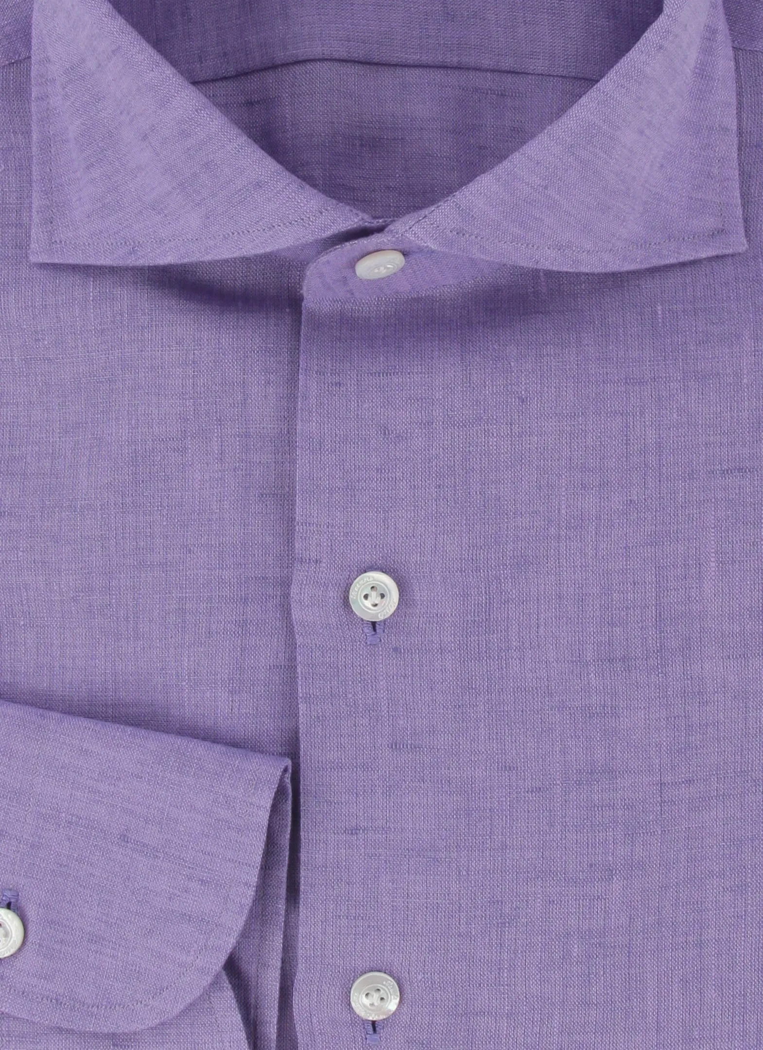Finamore Napoli Purple Shirt - Slim