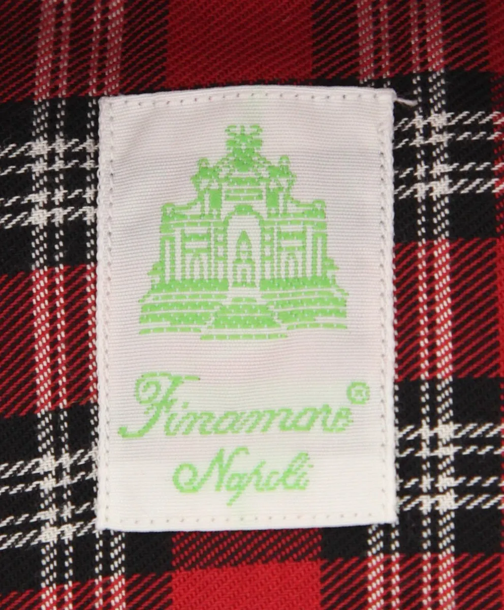 Finamore Napoli Red Shirt - Extra Slim