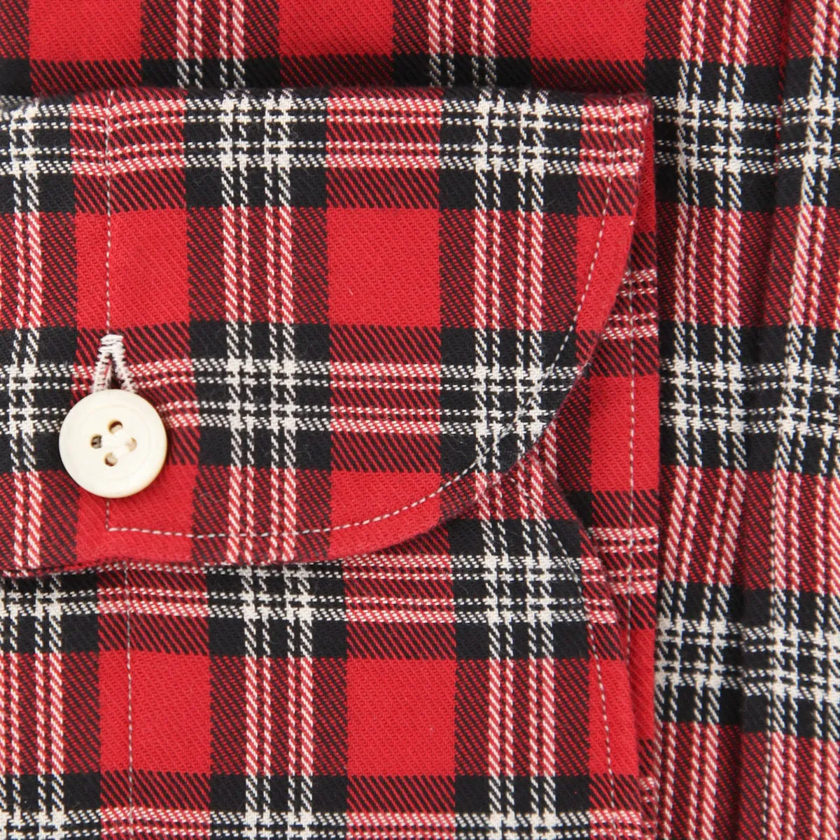 Finamore Napoli Red Shirt - Extra Slim