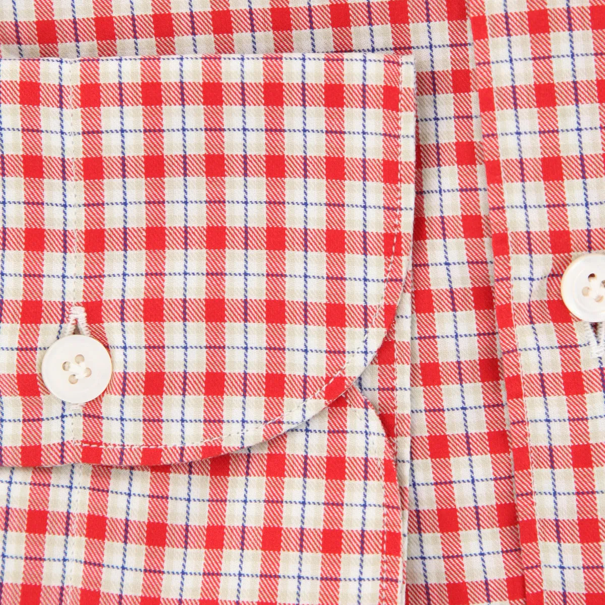 Finamore Napoli Red Shirt - Extra Slim