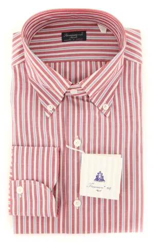 Finamore Napoli Red Shirt - Slim