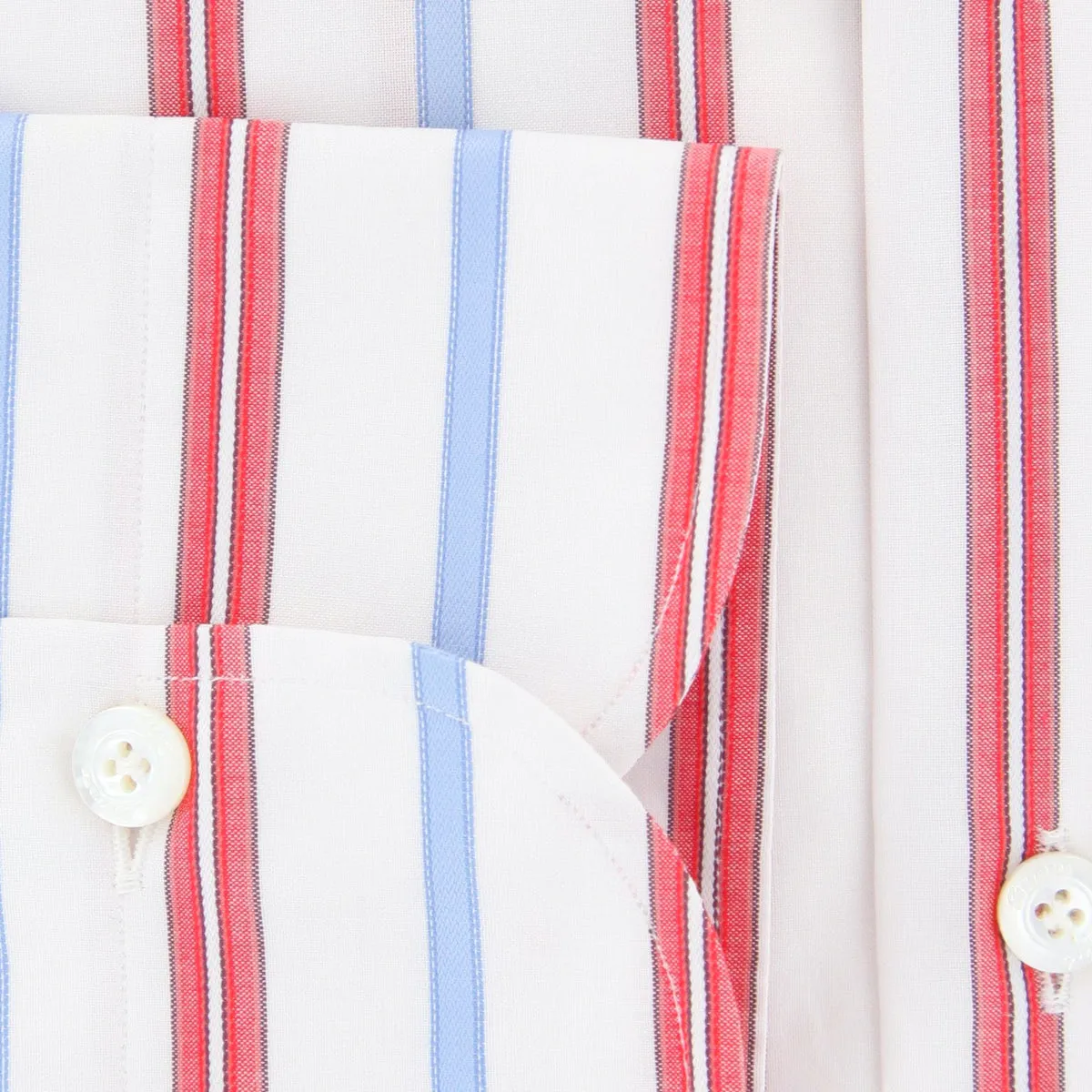 Finamore Napoli Red Shirt - Slim