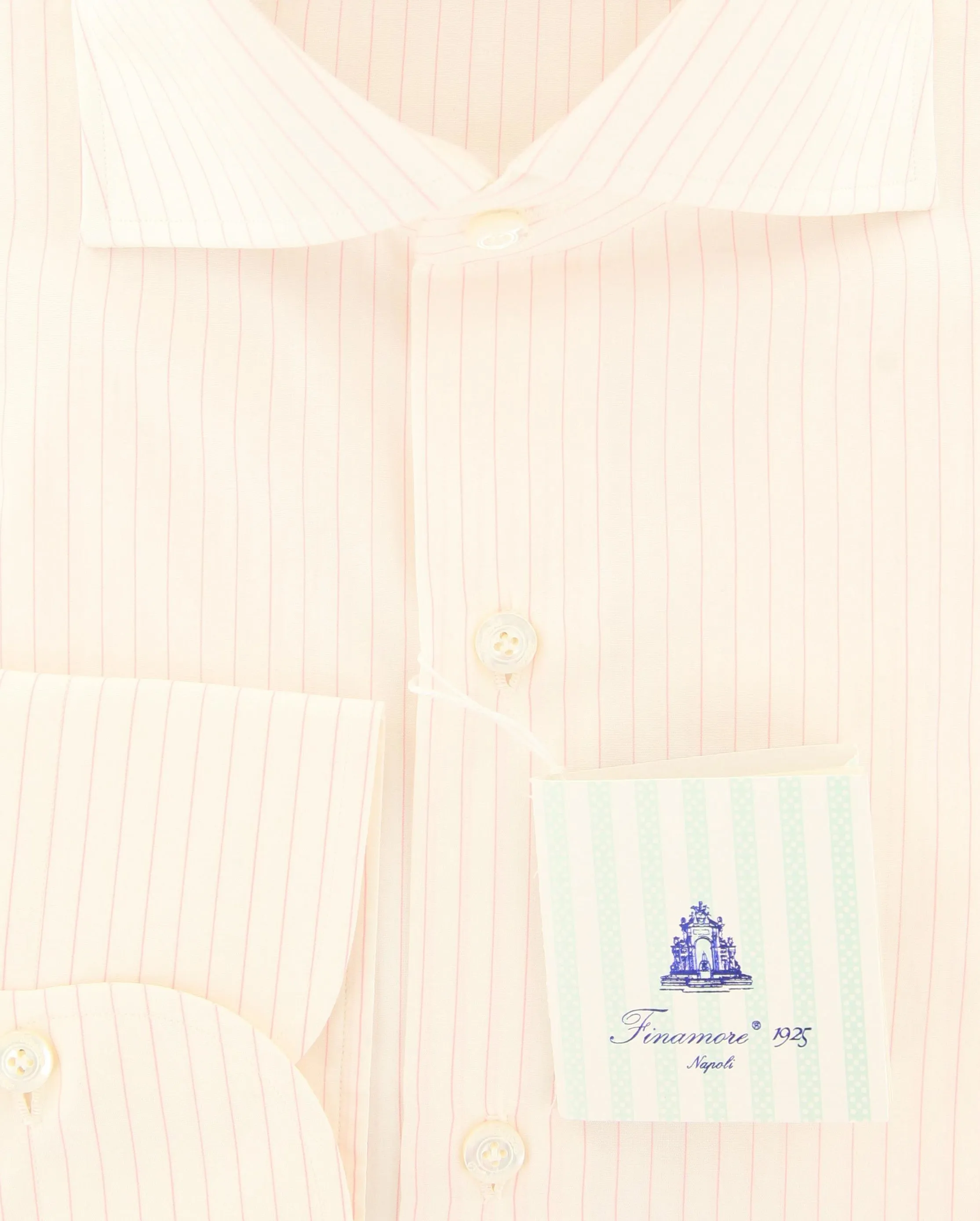 Finamore Napoli White Shirt - Slim