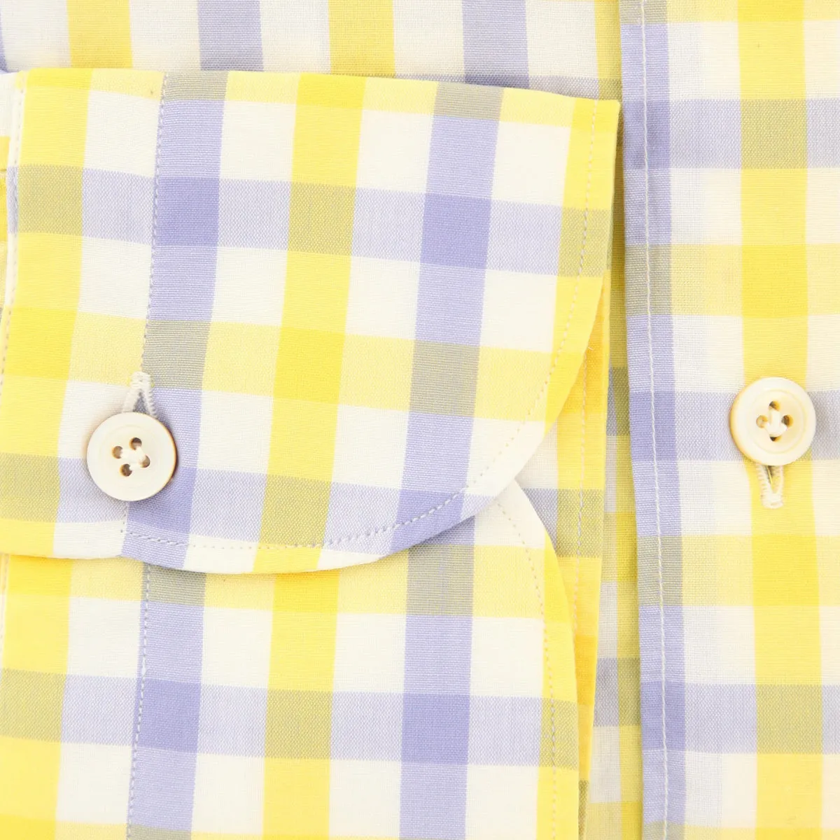 Finamore Napoli Yellow Shirt - Extra Slim
