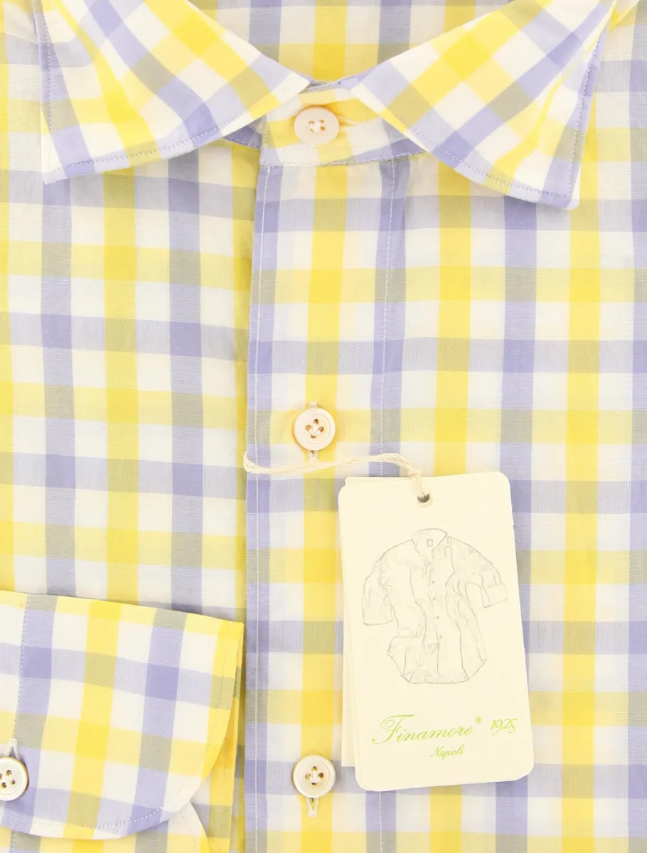 Finamore Napoli Yellow Shirt - Extra Slim