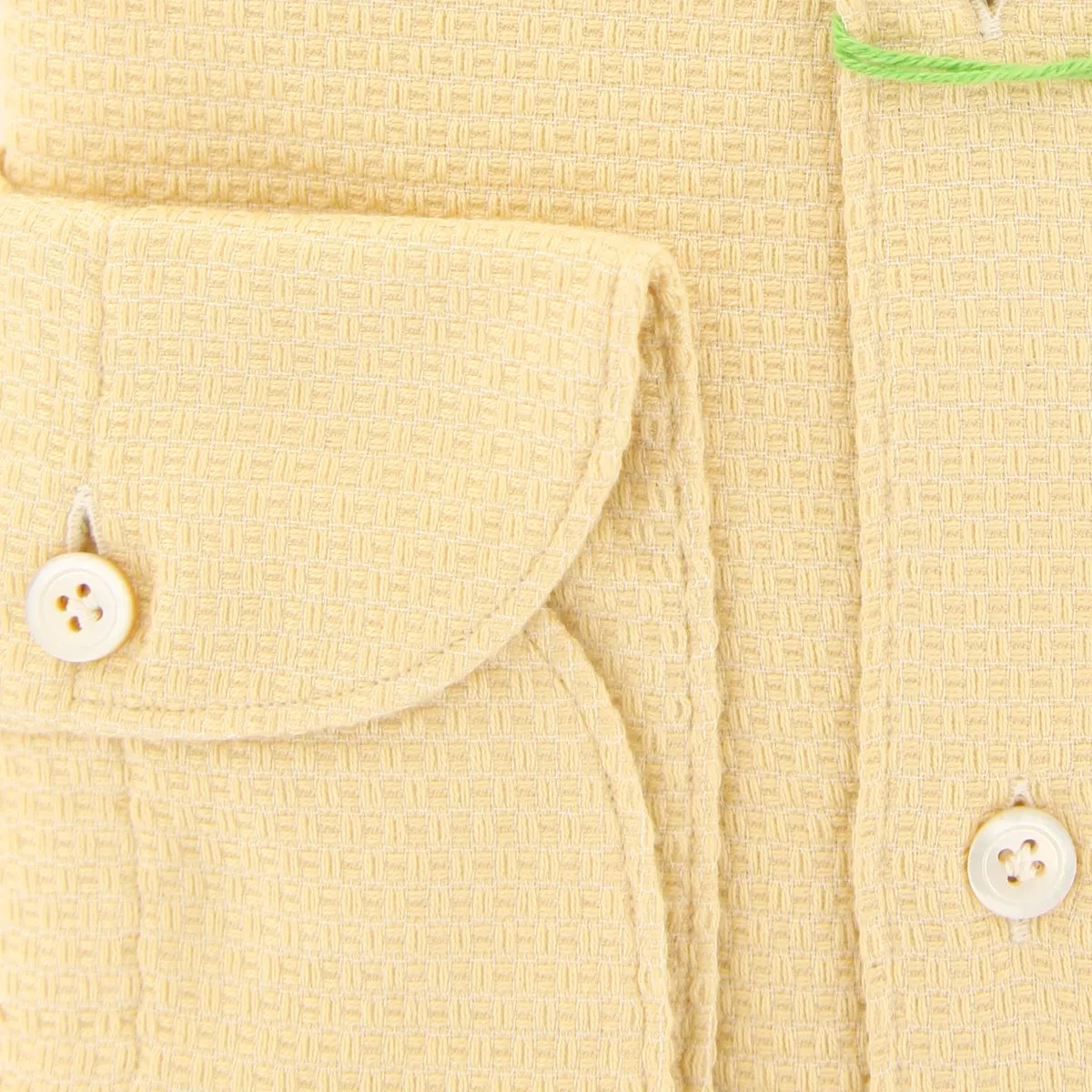 Finamore Napoli Yellow Shirt - Extra Slim