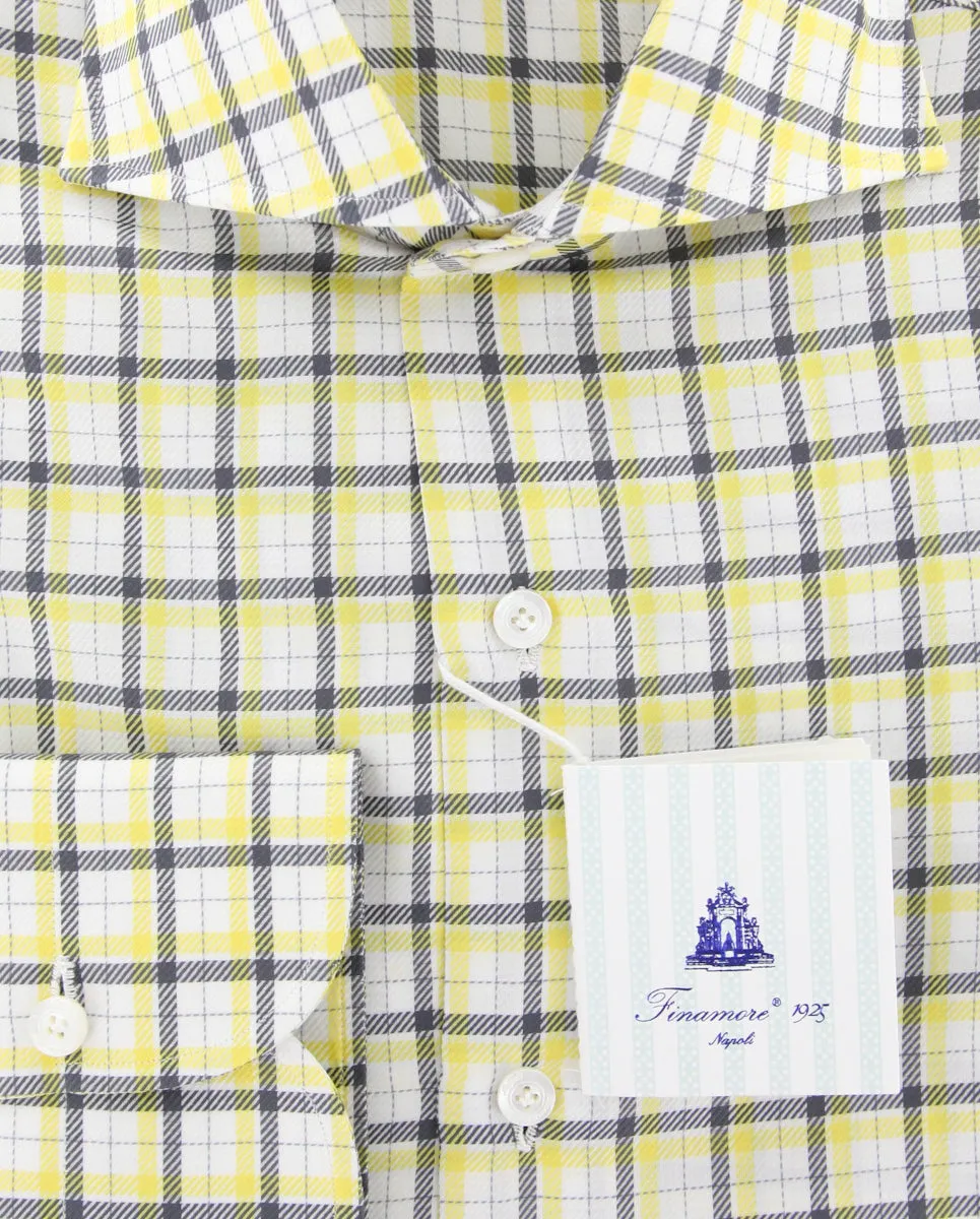 Finamore Napoli Yellow Shirt - Slim