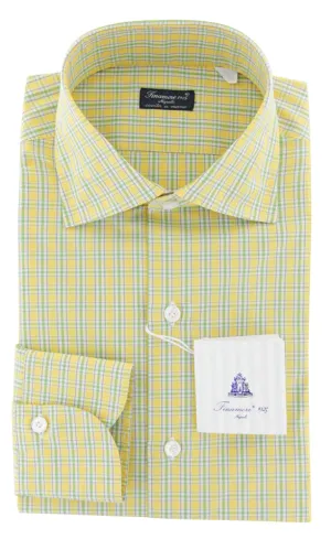 Finamore Napoli Yellow Shirt - Slim