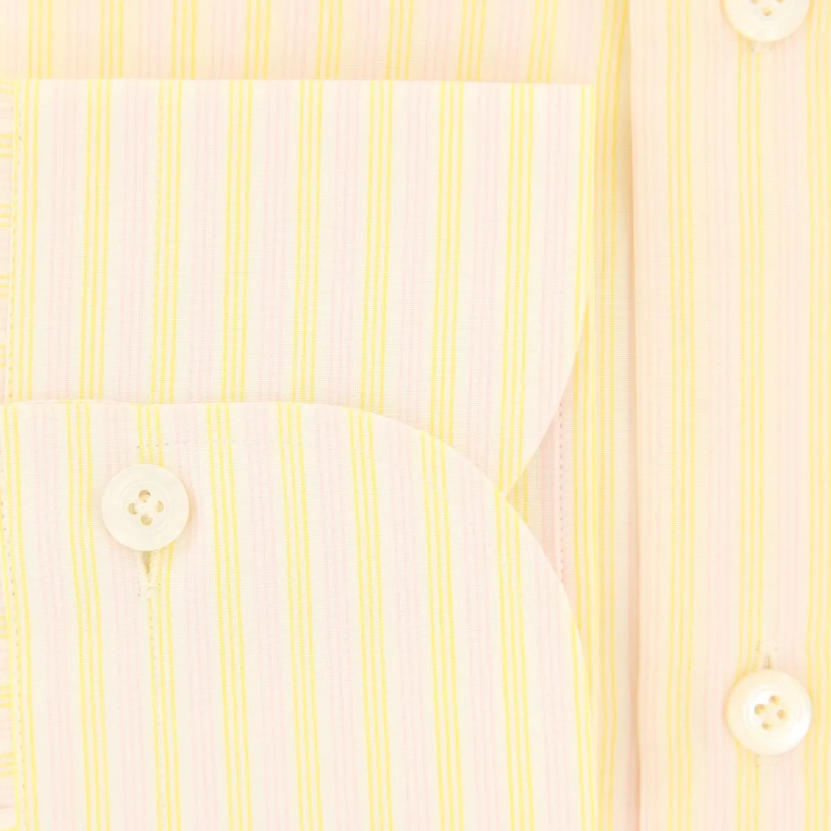 Finamore Napoli Yellow Shirt - Slim