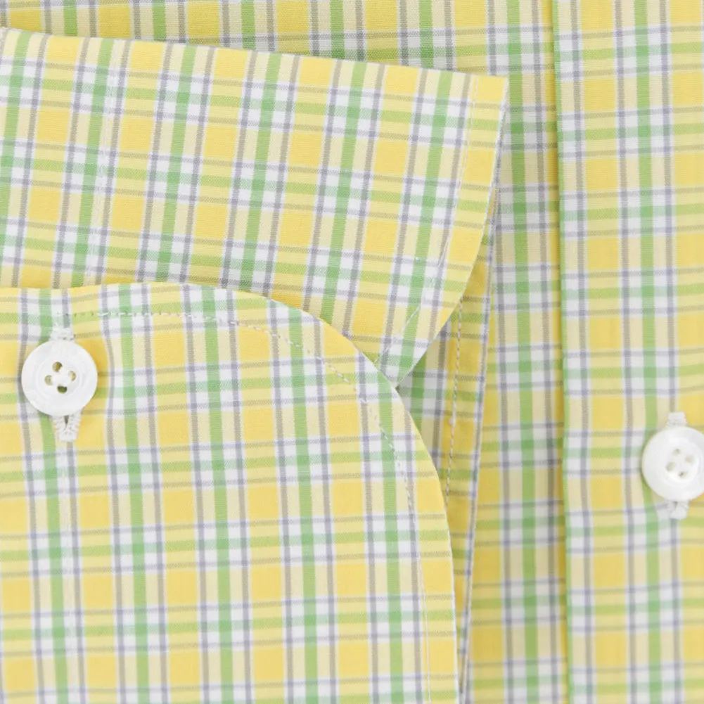 Finamore Napoli Yellow Shirt - Slim