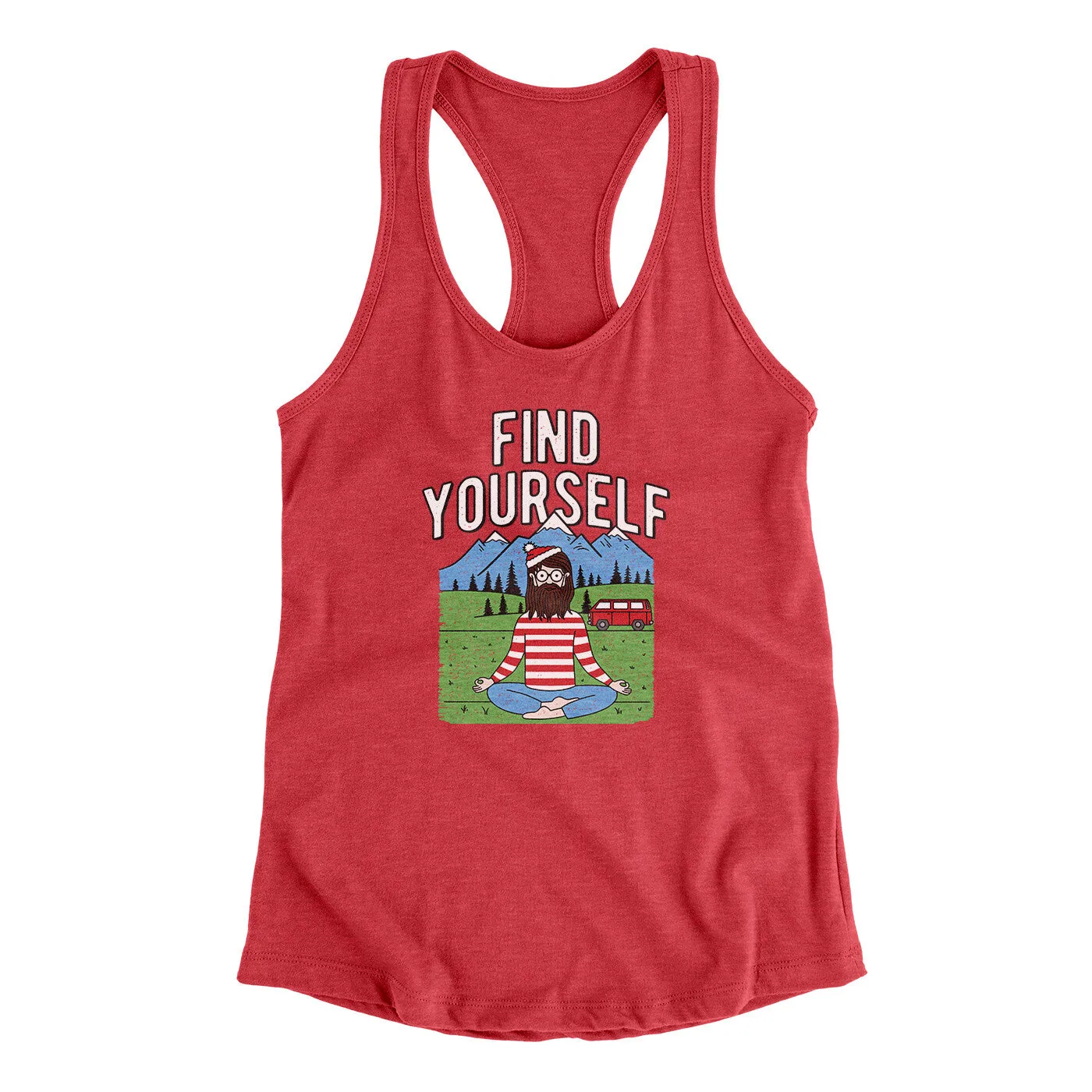Find Yourself Women's Racerback Tank
