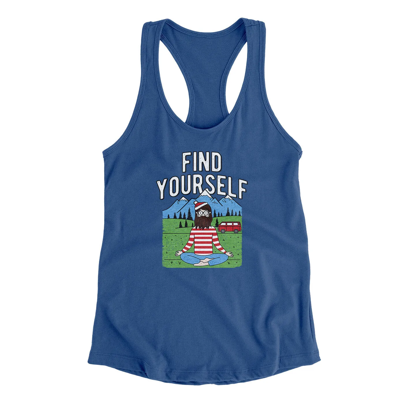 Find Yourself Women's Racerback Tank