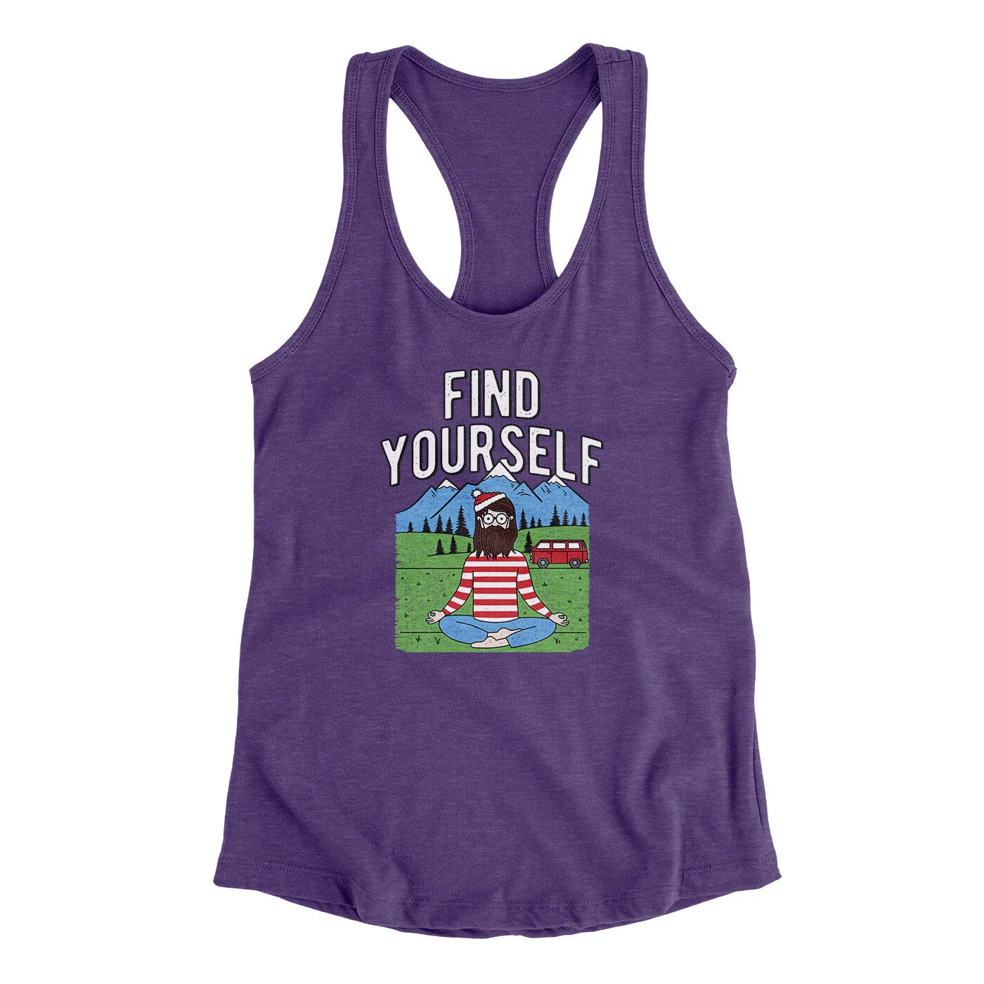 Find Yourself Women's Racerback Tank