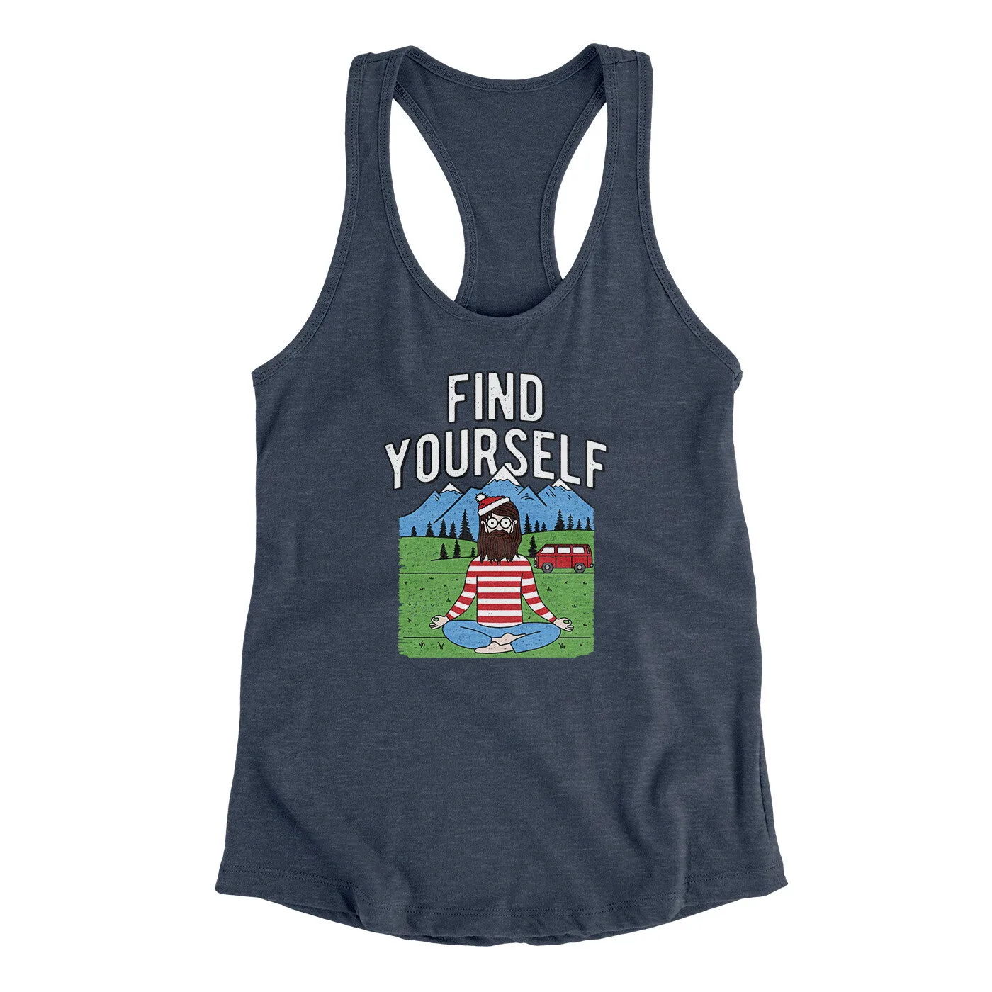 Find Yourself Women's Racerback Tank