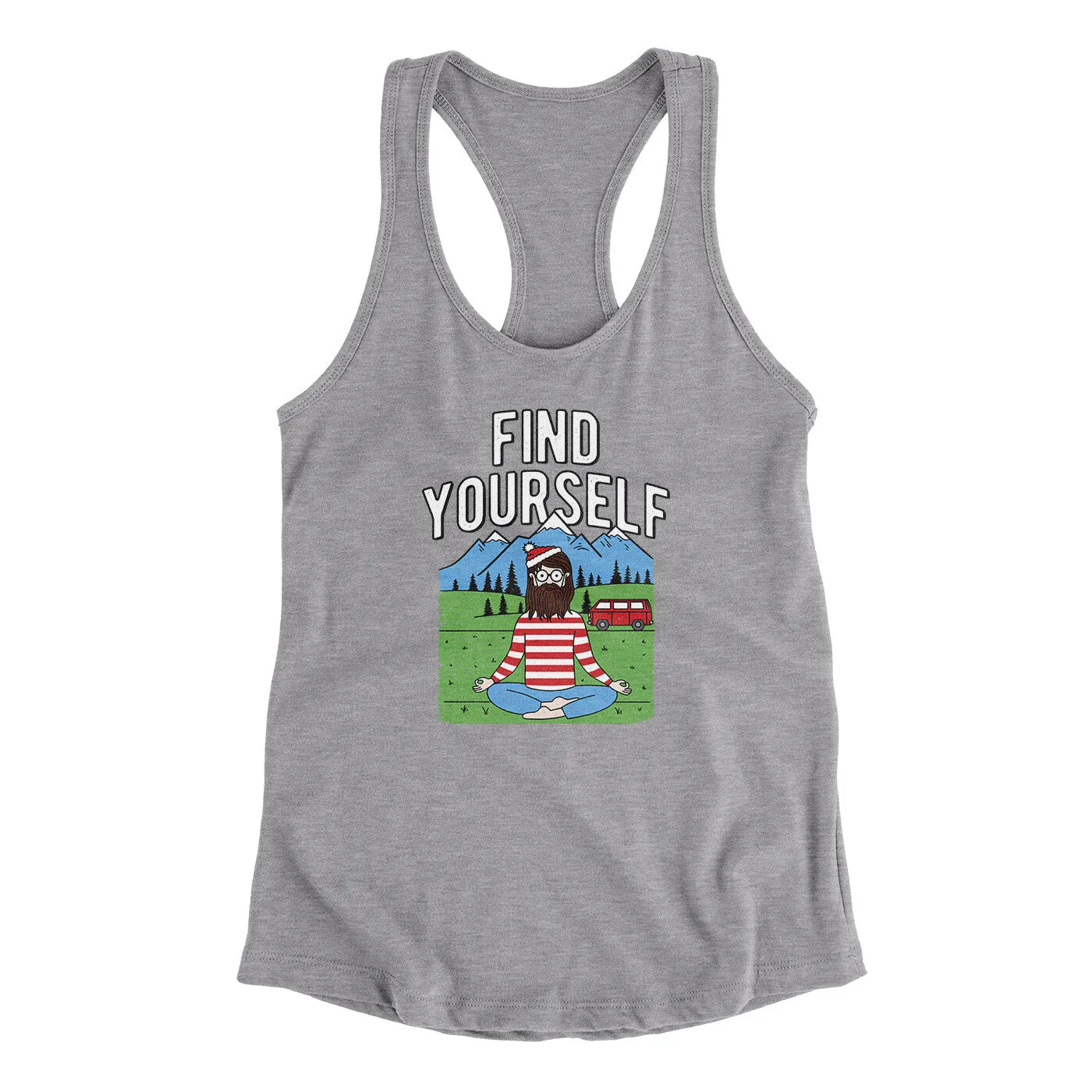 Find Yourself Women's Racerback Tank