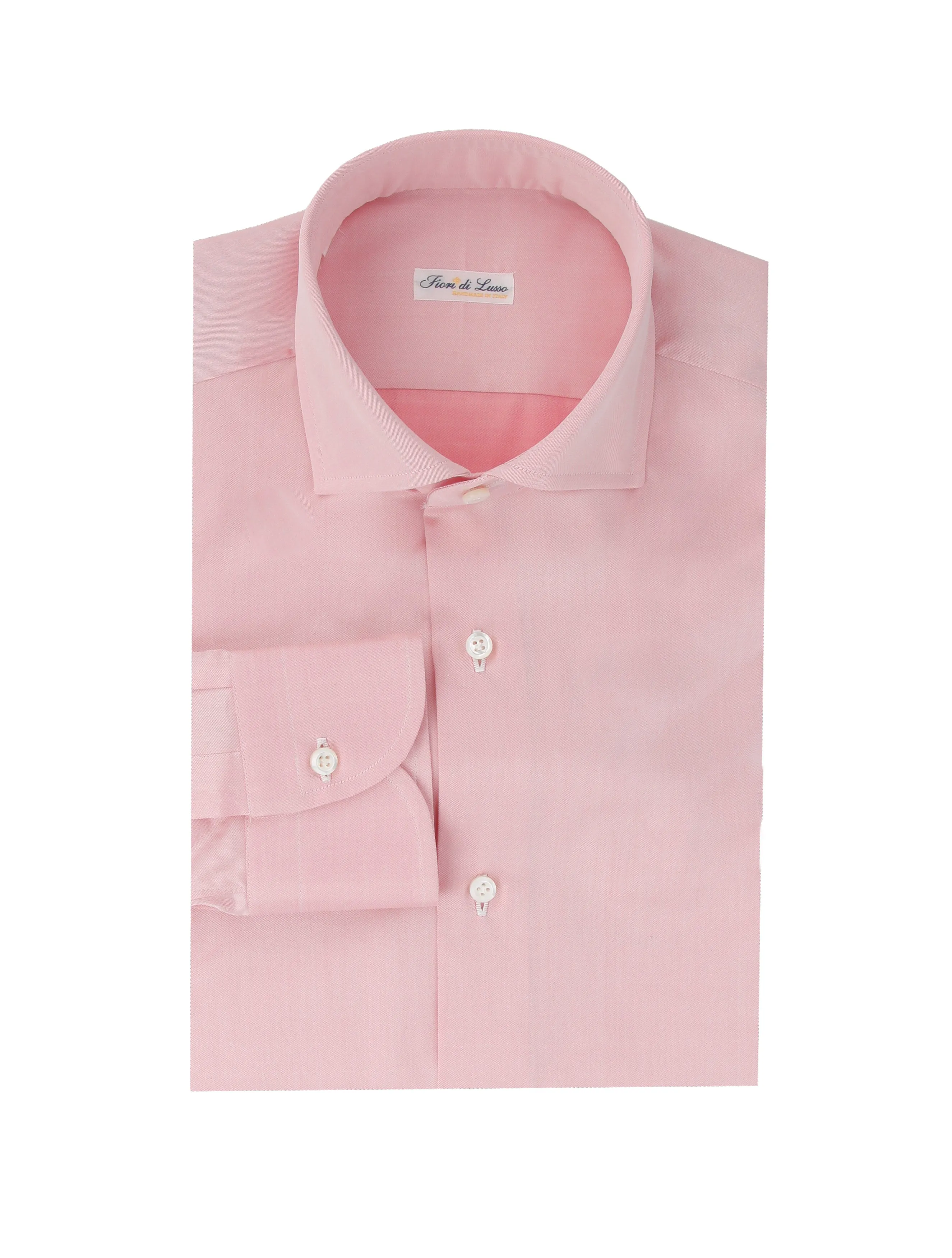 Fiori Di Lusso Pink Shirt - Slim