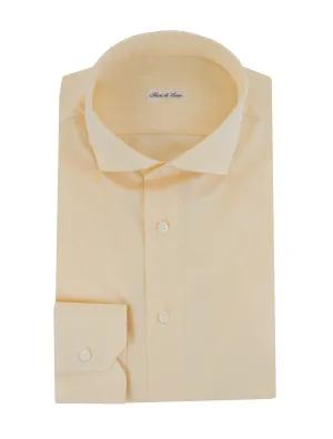 Fiori Di Lusso Yellow Shirt - Slim