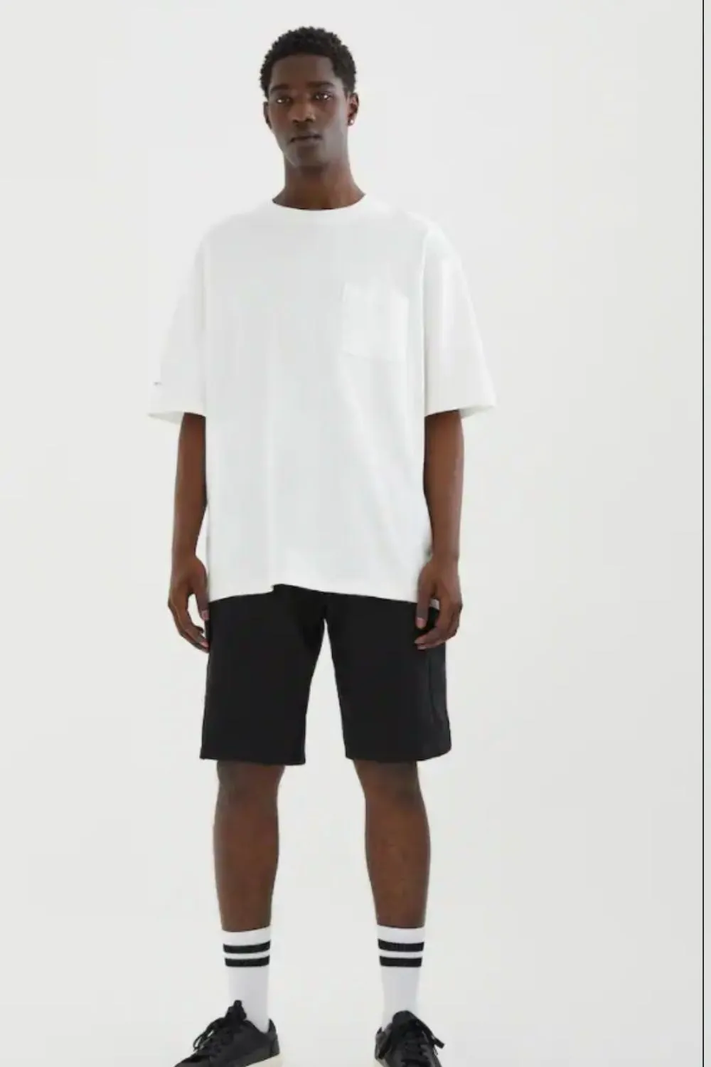 Flap Pocket Drawstring Shorts