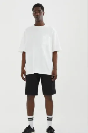 Flap Pocket Drawstring Shorts