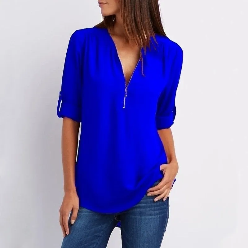 Flavia® | Loose Stylish Blouse