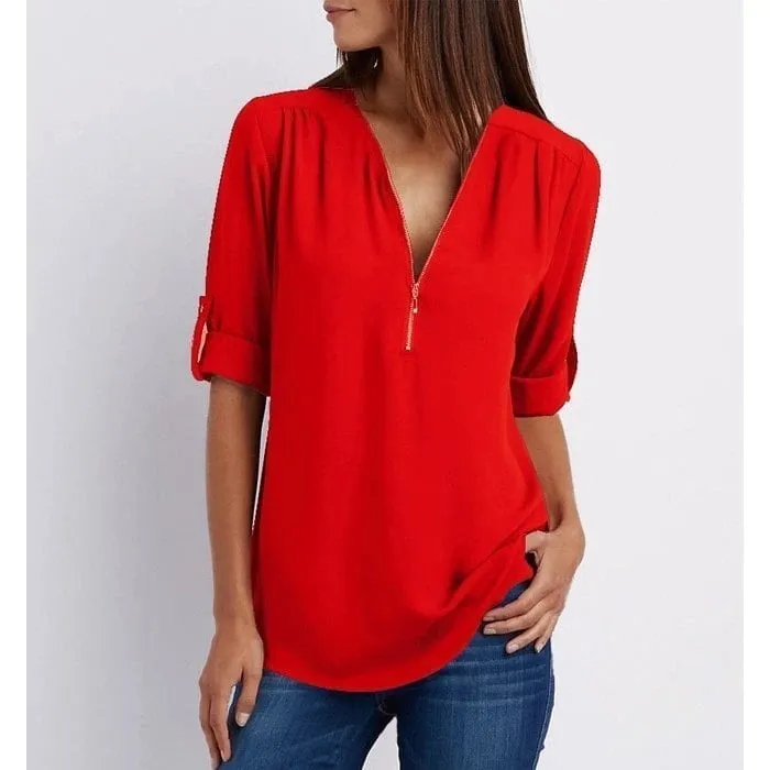 Flavia® | Loose Stylish Blouse