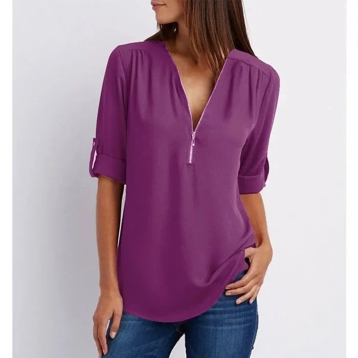Flavia® | Loose Stylish Blouse