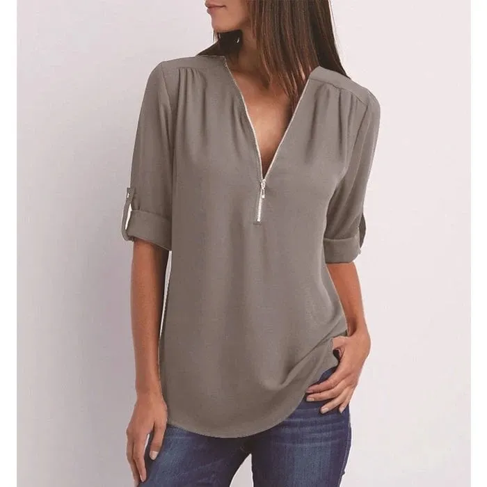 Flavia® | Loose Stylish Blouse