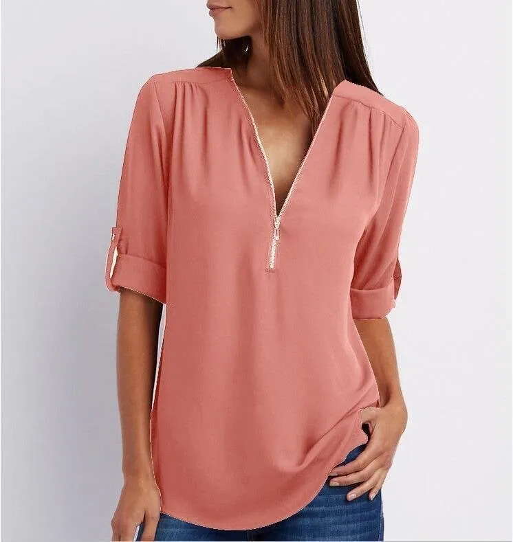 Flavia® | Loose Stylish Blouse