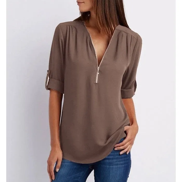 Flavia® | Loose Stylish Blouse