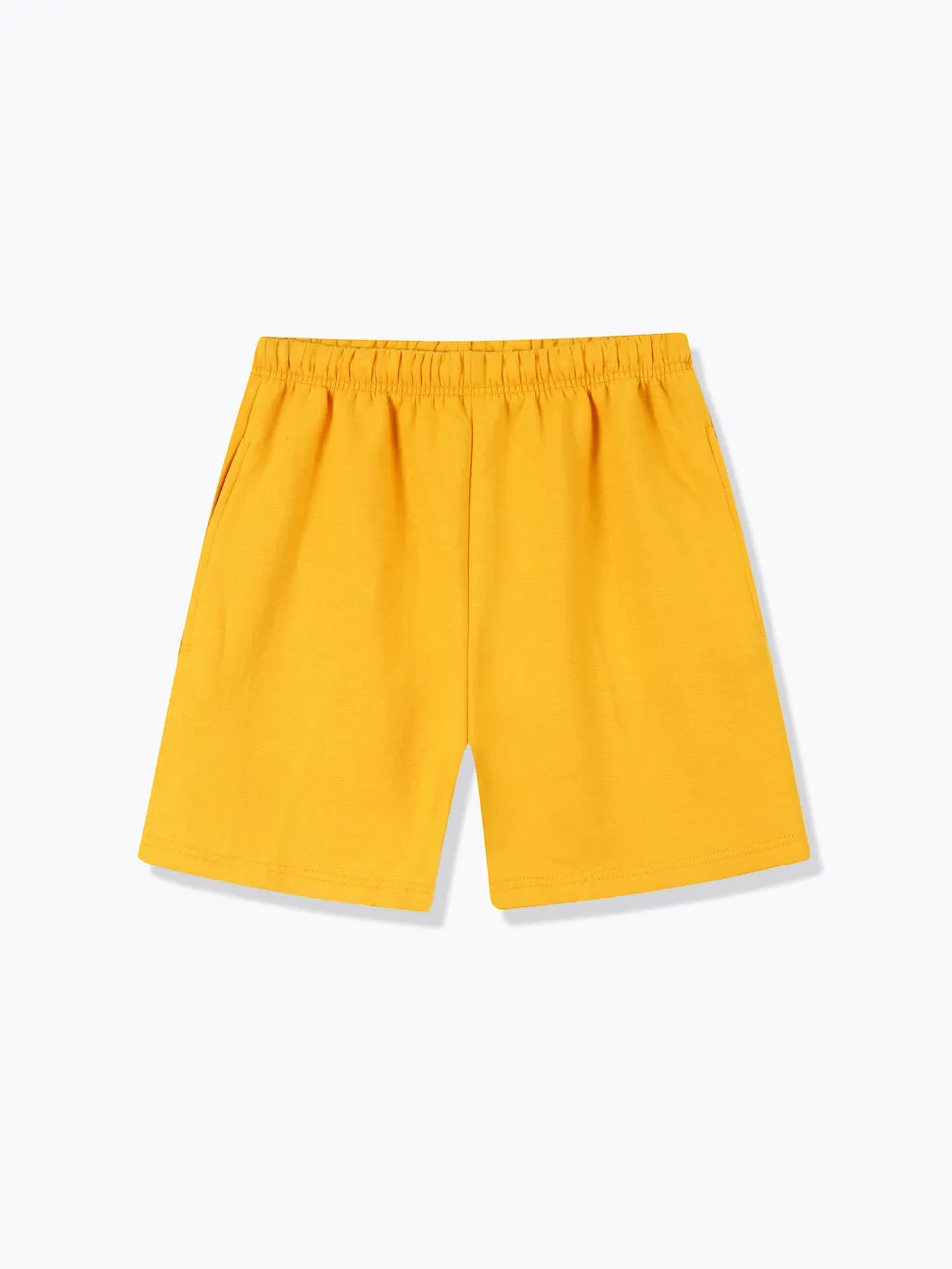 Fleece Sweat Shorts-Mango