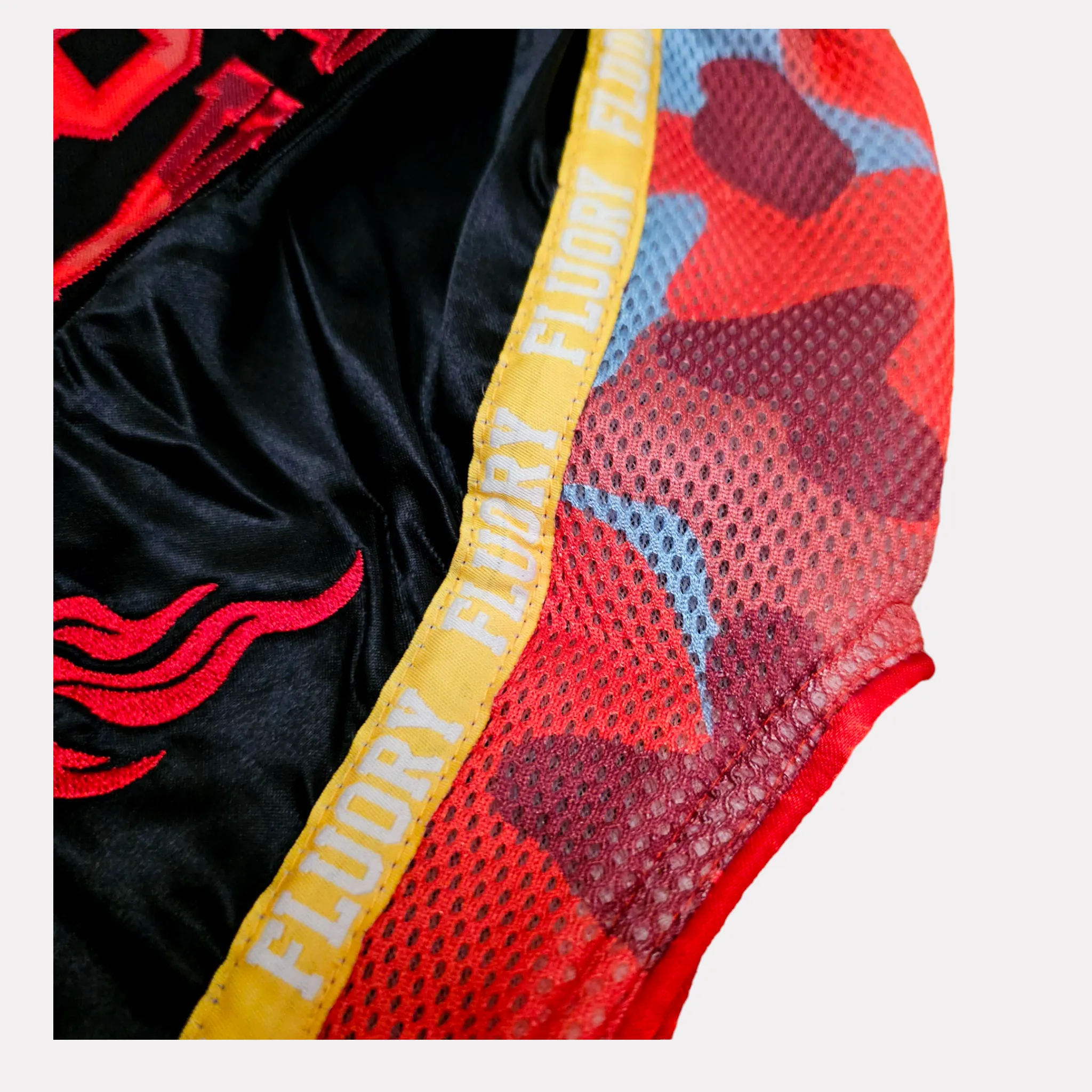 Fluory Camo Adult Muay Thai Shorts