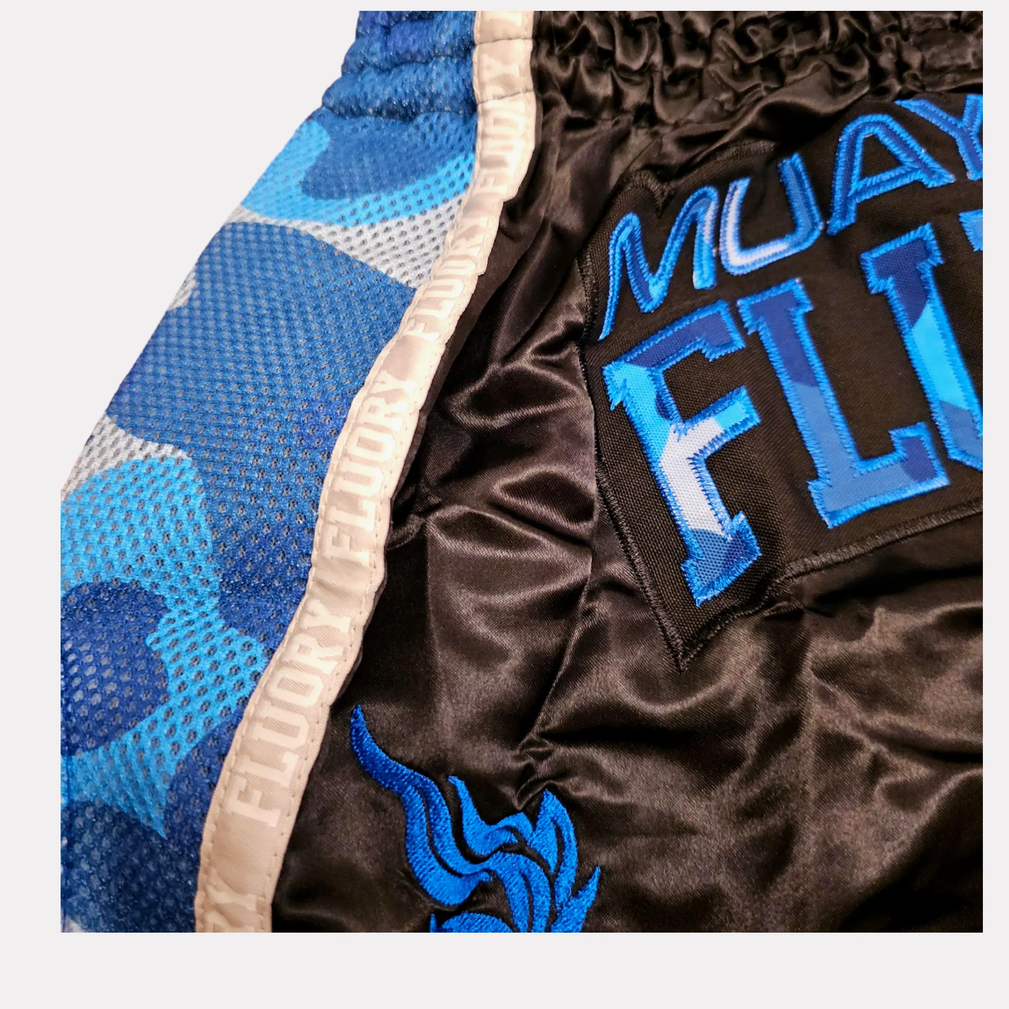 Fluory Camo Adult Muay Thai Shorts