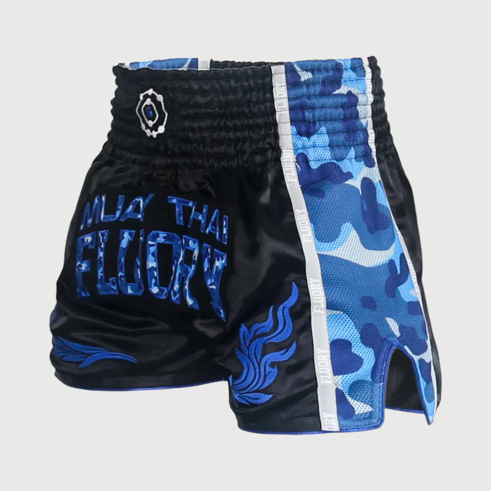 Fluory Camo Adult Muay Thai Shorts
