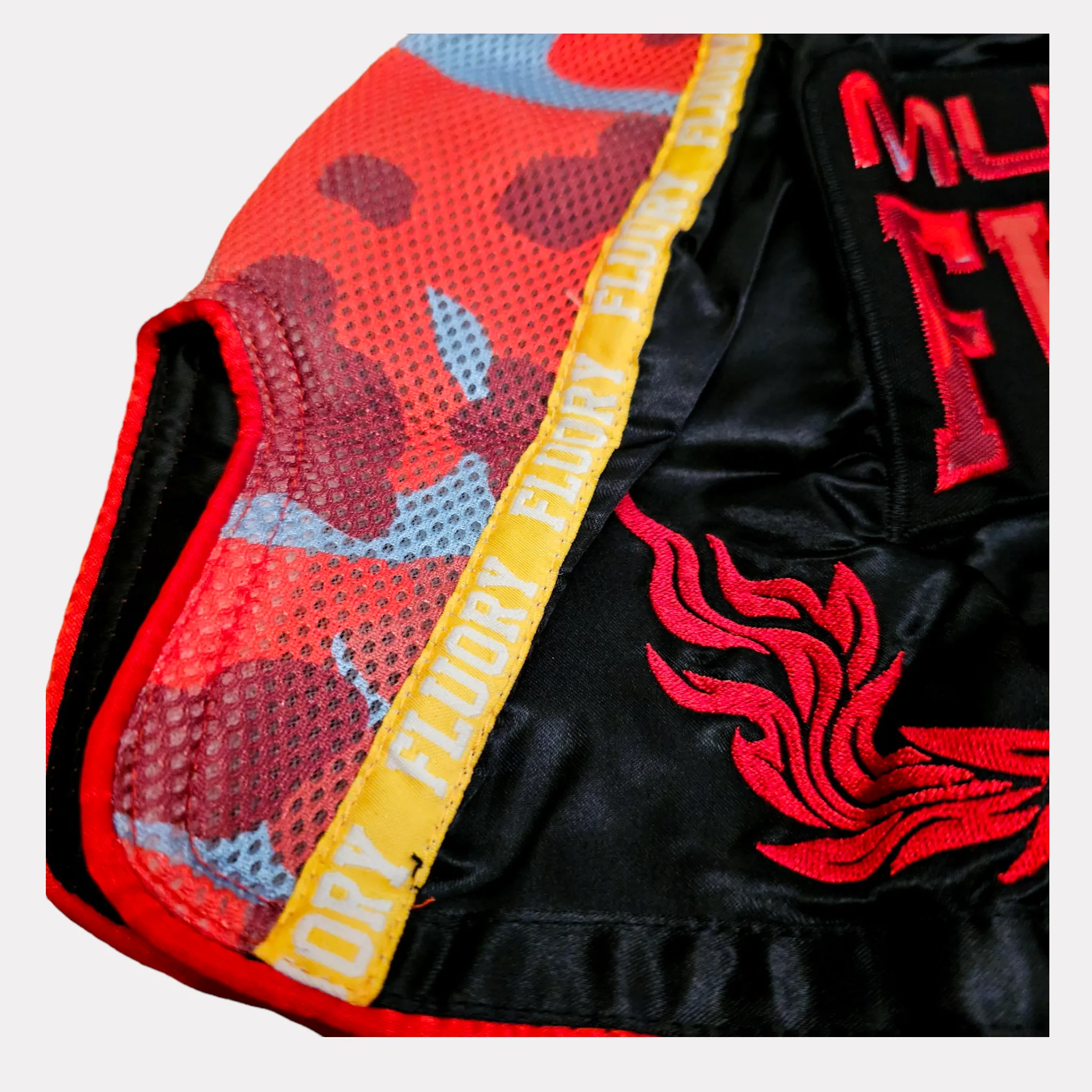 Fluory Camo Adult Muay Thai Shorts
