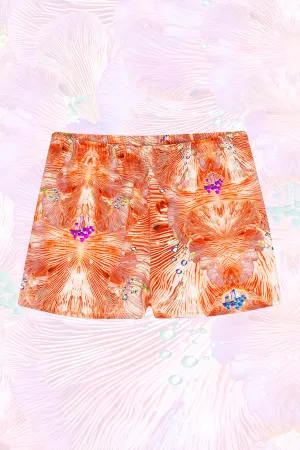 Forest of Dreams Orange Lounge Shorts
