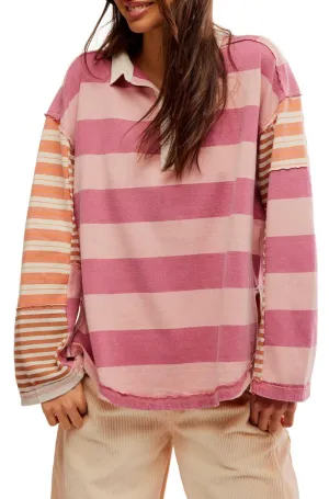 Free People Aster Stripe Tee