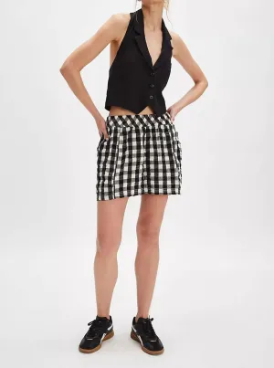 Free People - Seersucker Pull-On Shorts