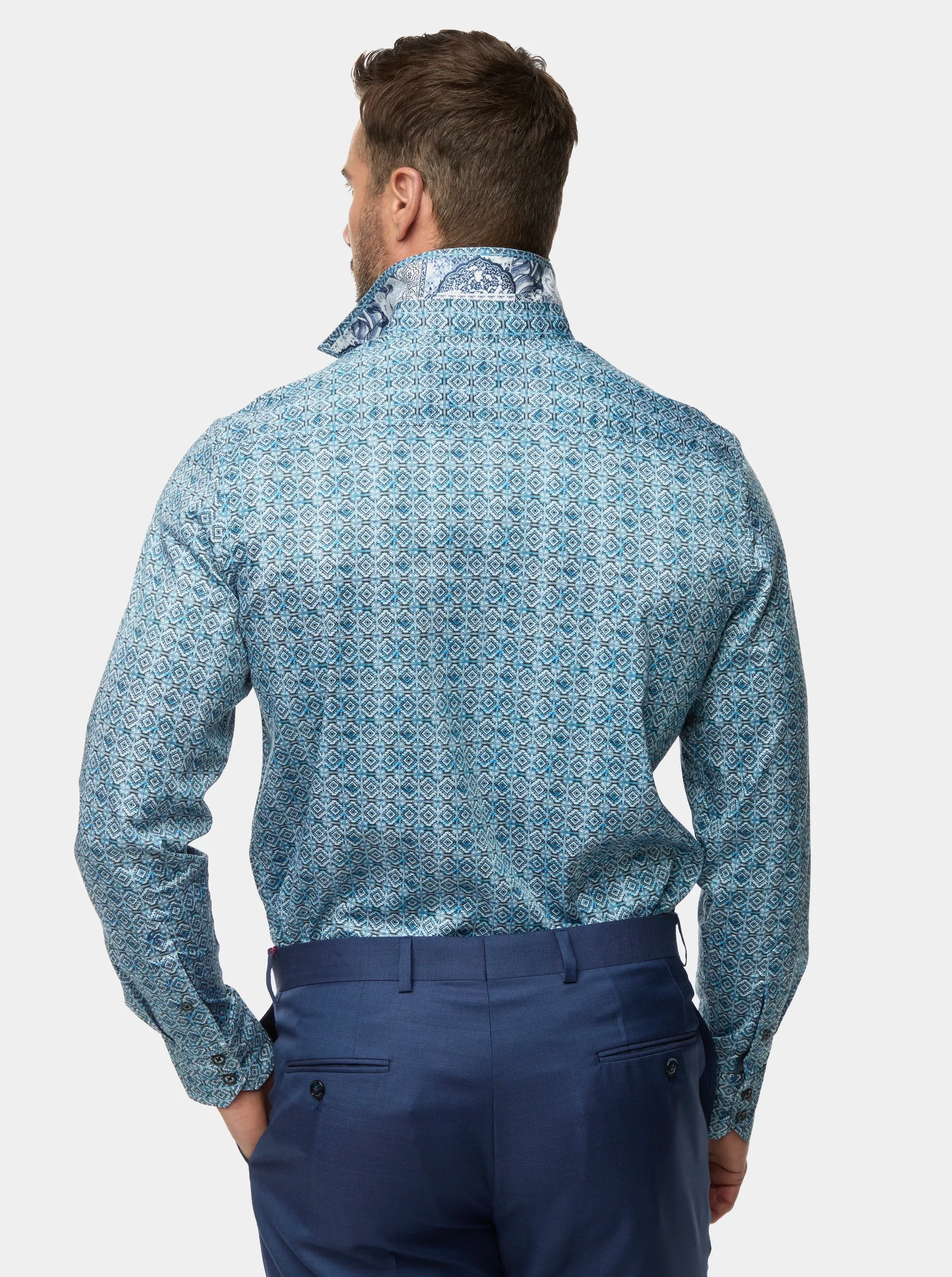 FRISCO LONG SLEEVE BUTTON DOWN SHIRT
