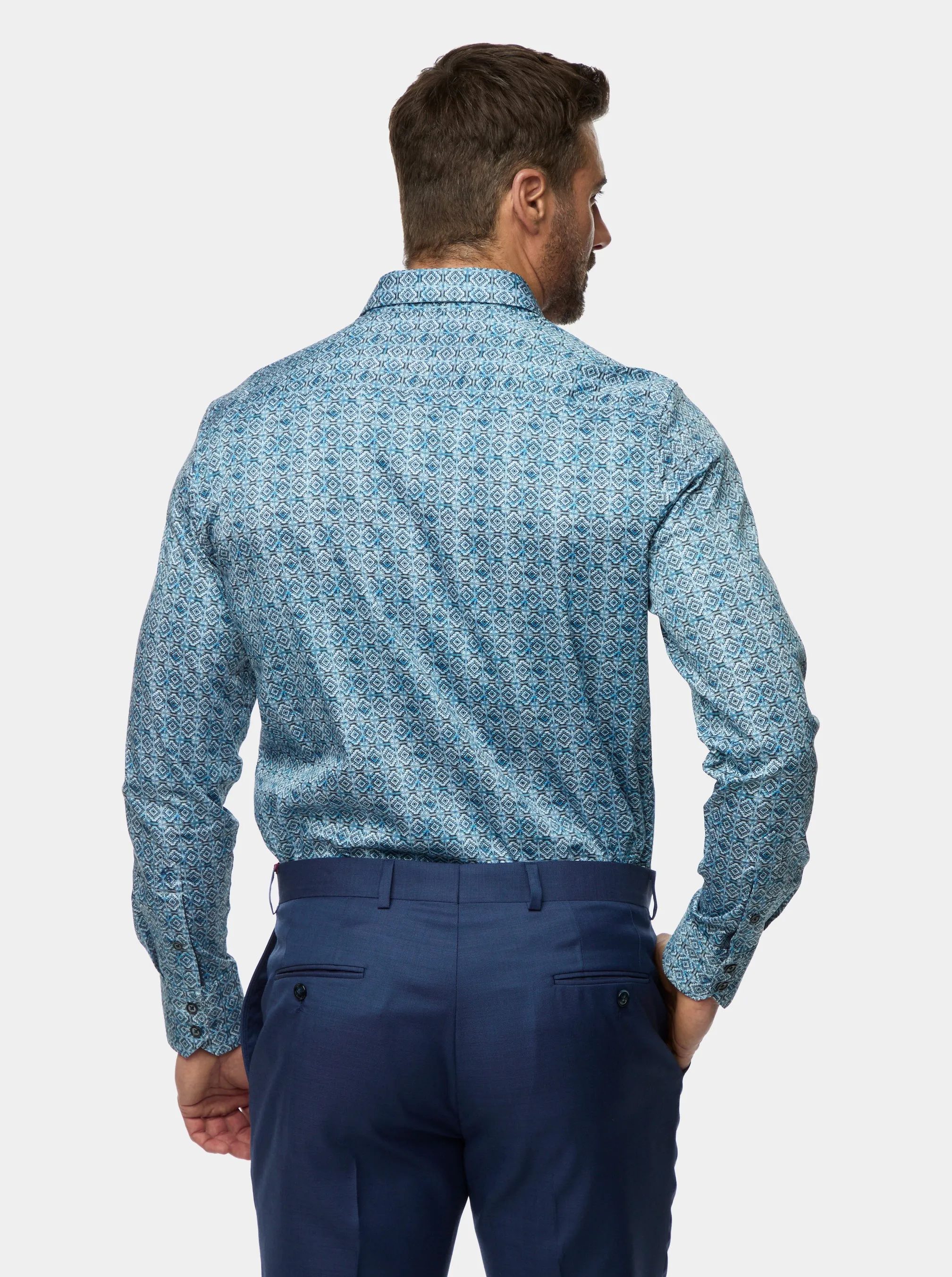 FRISCO LONG SLEEVE BUTTON DOWN SHIRT