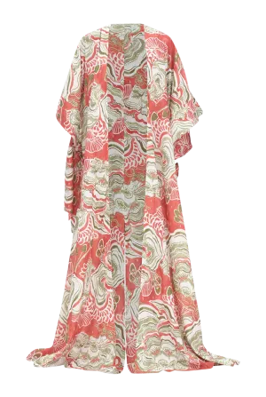 Gamba Abstract Mushroom Robe