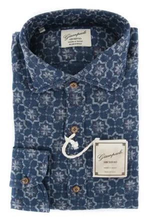 Giampaolo Blue Shirt - Extra Slim