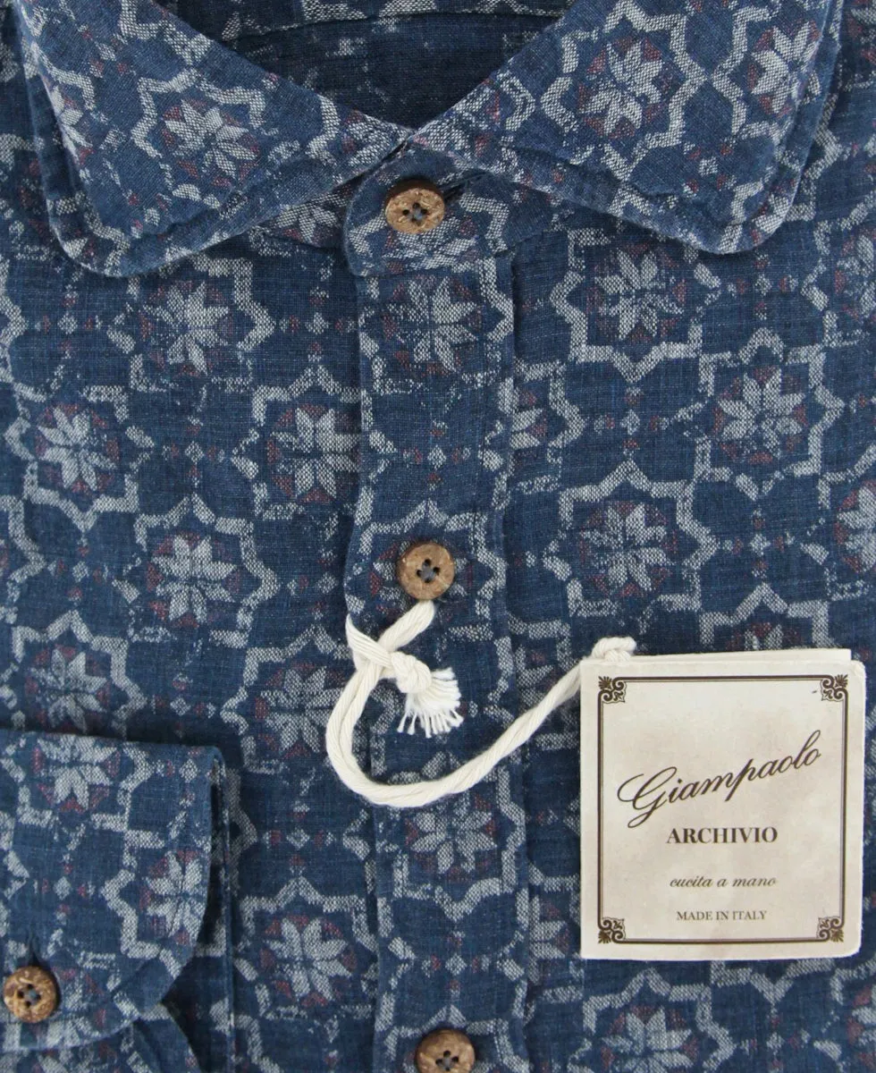 Giampaolo Blue Shirt - Extra Slim