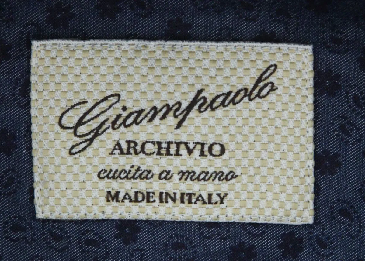 Giampaolo Navy Blue Shirt - Extra Slim