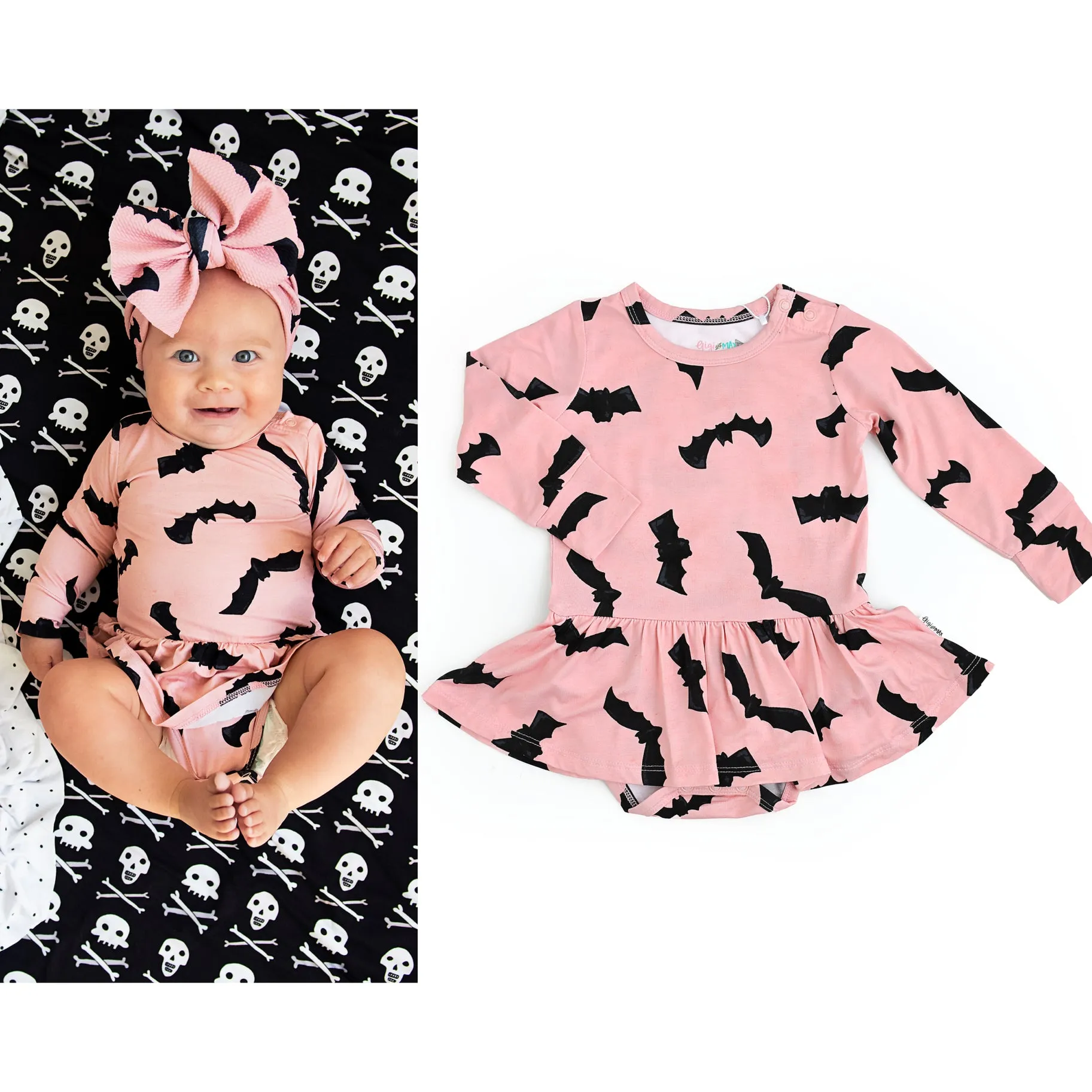 Gigi and Max Buffy L/S Tutu Skirted Bodysuit